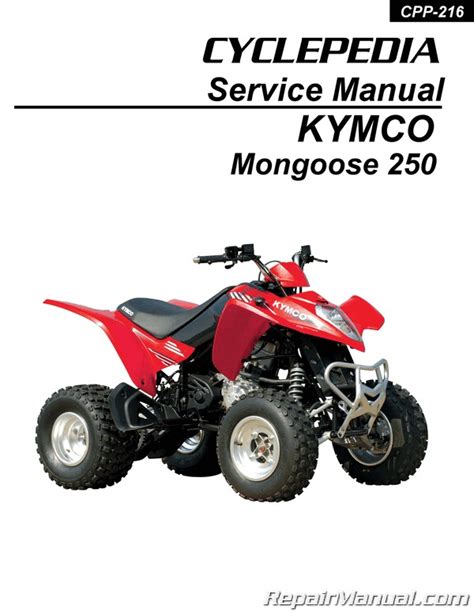 kymco mongoose 250 manual